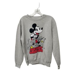 Disney Mickey & Friends Gray Crewneck Sweater